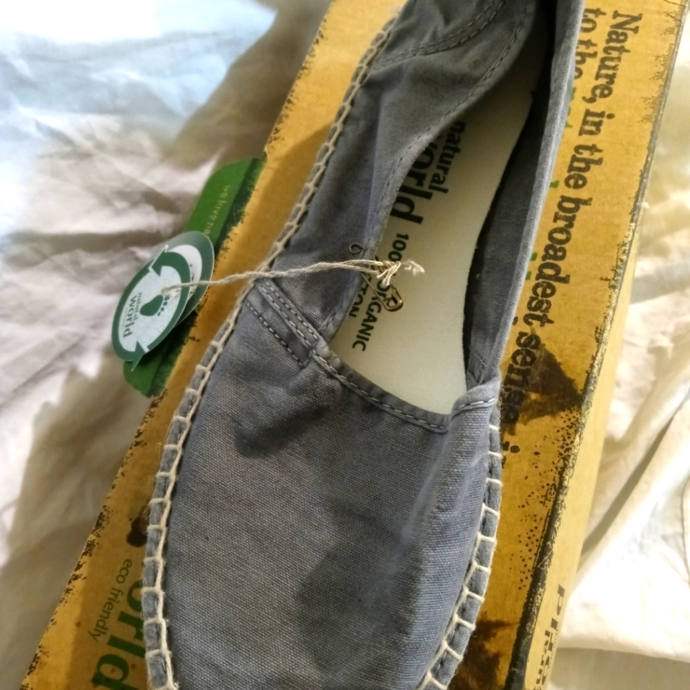 Natural world eco friendly "vegan" shoes